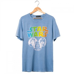 Adult Star Wars Neon Gradient T-Shirt by Junk Food - 1 of 4