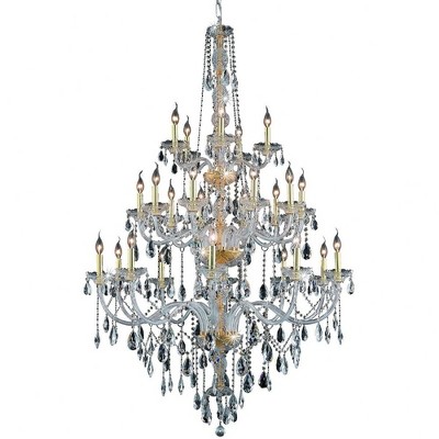 Elegant Lighting Verona 25 - Light Chandelier in  Gold