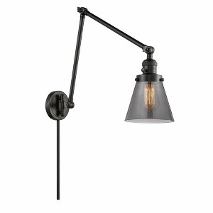 Cone - 1 Light Swing Arm Wall Sconce In Industrial Style-30 Inches Tall and 8 Inches Wide - 1 of 1