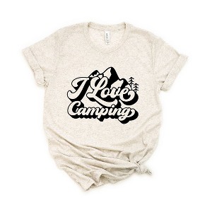 Simply Sage Market Women's I Love Camping Short Sleeve Graphic Tee - 1 of 4