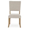 Signature Design by Ashley Rybergston Upholstered Dining Chairs with Adjustable Levelers, Set of 2, Light Brown - 3 of 4