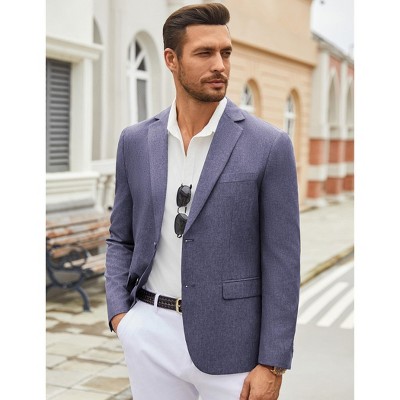 COOFANDY Mens Blazer Casual Sport Coats Formal Business Travel Suit Jackets Lightweight Blazer Unlined Sport Jacket