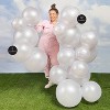 MINNIDIP Balloon Garland 12 Cluster in White & Clear - 4 of 4