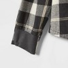 Women's Long Sleeve Adaptive Flannel Faux Button-Down Hook and Loop Shirt - Universal Thread™ - image 4 of 4