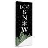 Stupell Industries Let It Snow Winter Scene, 20" x 48" - 3 of 4