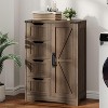 Dcolora Bathroom Cabinet, Freestanding Storage Cabinet with 4 Drawers and 1 Door - 3 of 4