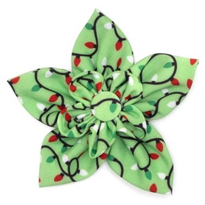 The Worthy Dog Lit Flower Adjustable Collar Attachment Accessory - 1 of 1