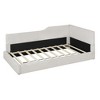 Twin Size L-Shaped Upholstered Daybed with Sturdy Construction - 4 of 4