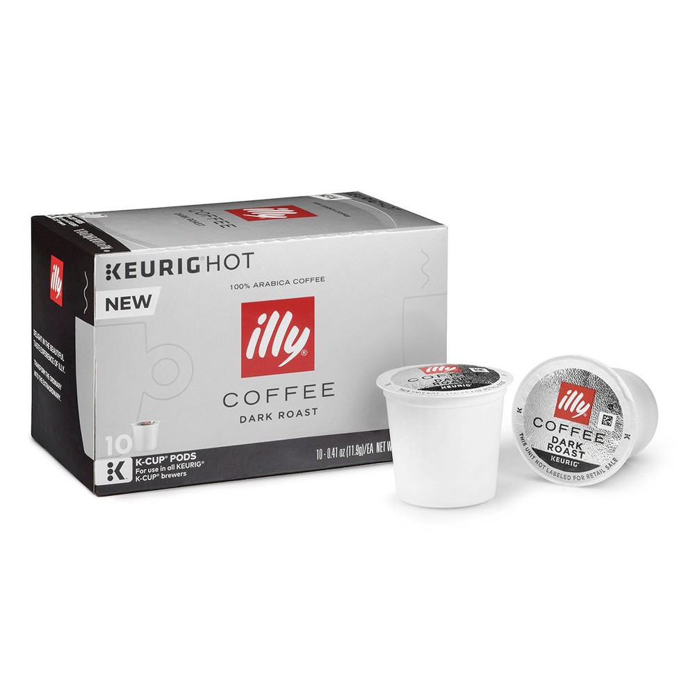 illy Dark Roast Coffee - Keurig K-Cup Pods - 10ct