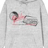 Star Trek The Original Series Galileo NCC-1701 The Enterprise Ship and Planet Men's Athletic Heather Gray Graphic Hoodie - 2 of 2