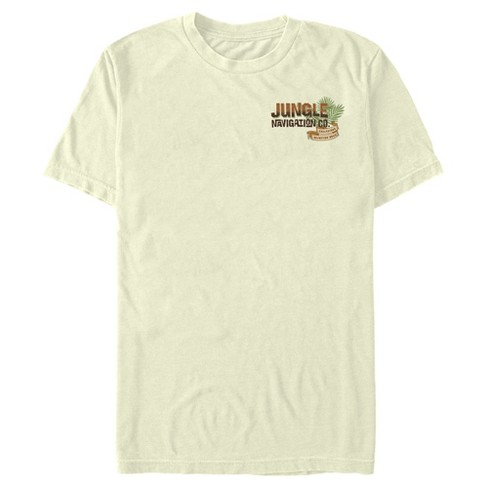 Men's Jungle Cruise Navigation Co. Logo T-Shirt - Beige - Medium