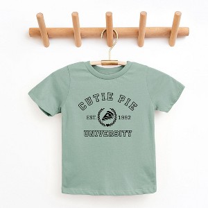 The Juniper Shop Cutie Pie University Toddler Short Sleeve Tee - 1 of 3