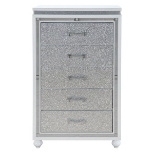 NicBex Dresser for Bedroom,Chest of Drawers with Metal Handles,Modern Freestanding Dresser,Storage Dressers for Bedroom - 1 of 4