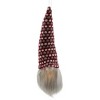 Northlight 8" Lighted Red, White and Gray Knit Gnome Head Christmas Ornament - image 3 of 4