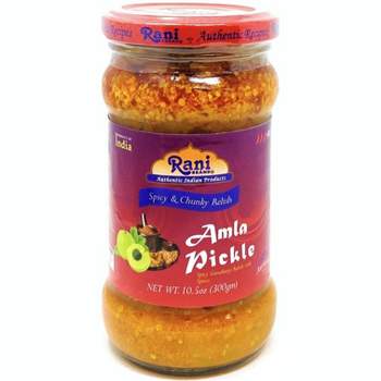 Amla Pickle (Spicy Gooseberry Relish) - 10.5oz (300g) - Rani Brand Authentic Indian Products