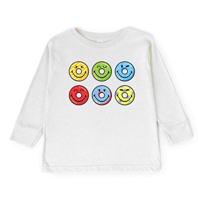 The Juniper Shop SmileyWorld Pool Floats Toddler Long Sleeve Tee