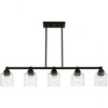 Livex Lighting Aragon 5 - Light Chandelier in  Black - 3 of 4