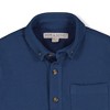 Hope & Henry Boys'  Cotton Pique Button Down Shirt, Infant - 2 of 4