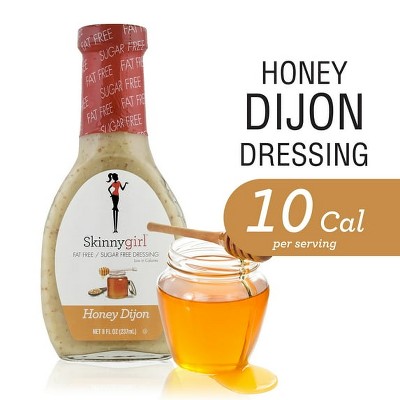 Skinnygirl, Fat-Free, Sugar-Free Honey Dijon Salad Dressing, 8 fl oz ( Pack of 4)