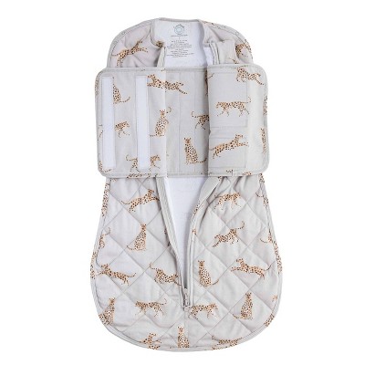 Image of Dreamland Baby Weighted Swaddle Wrap - Leopard