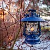 Feuerhand Lantern Reflector Shade for Feuerhand Oil Lantern, Directs Light, Glare and Globe Protection, Cobalt Blue - 3 of 3