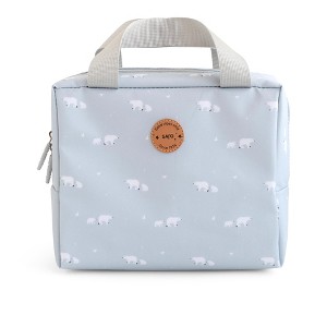 SARO Thermo Cooler Bag – Eco-Friendly Insulated Lunch Bag for Kids, RPET Thermal Food Storage Tote with Handles and Front Pocket - 1 of 3