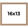 PosterPalooza | Deco Brown Picture Frame - UV Acrylic, Backing Board, Hanging Hardware Included - 2 of 4