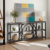 Hommoo 70.9 inch 3 Tier Console Table - 3 of 4
