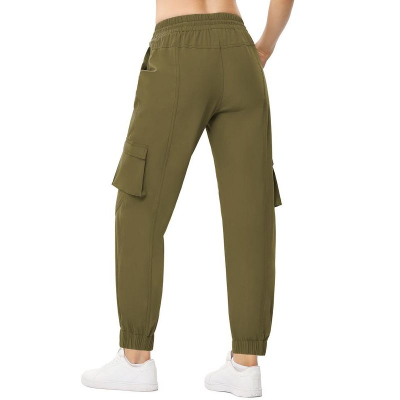Women's Hiking Pants Lightweight Quick Dry Cargo Joggers with Pockets Athletic Workout Casual Outdoor, 2 of 8