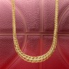 Ross-Simons Italian 14kt Yellow Gold Graduated Modified Wheat-Link Necklace Size 20 - 4 of 4