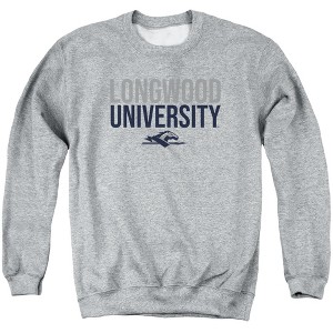 Campus Lab Longwood University Official Stacked Adult Crewneck Sweatshirt - 1 of 4