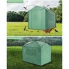 8x12FT Instant Pop-Up Walk-in Greenhouse - Portable Large Plant Tent with Roll-Up Zipper Doors & Ventilation Windows for Indoor/Outdoor Gardening - 4 of 4