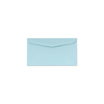 LUX 3 5/8" x 6 1/2" #6 3/4 60lbs. Regular Envelopes Pastel Blue 50/Pack 76245-50