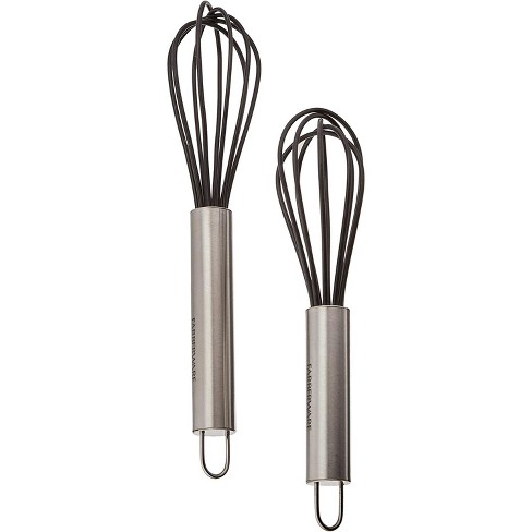 Farberware Professional Silicone Mini Whisks, Set Of 2, Black : Target