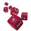 MasterPieces Officially Licensed NFL San Francisco 49ers - 6 Piece D6 Gaming Dice Set Ages 6 and Up - 3 of 3