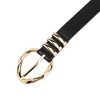 INSPIRE CHIC Women's Fashion PU Leather Skinny Thin Belts with Gold Buckle 1 Pc - 2 of 4