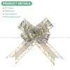 Unique Bargains Plastic Durable Glossy Multipurpose Ribbon Large Pull Bows 10 Pcs - 2 of 4