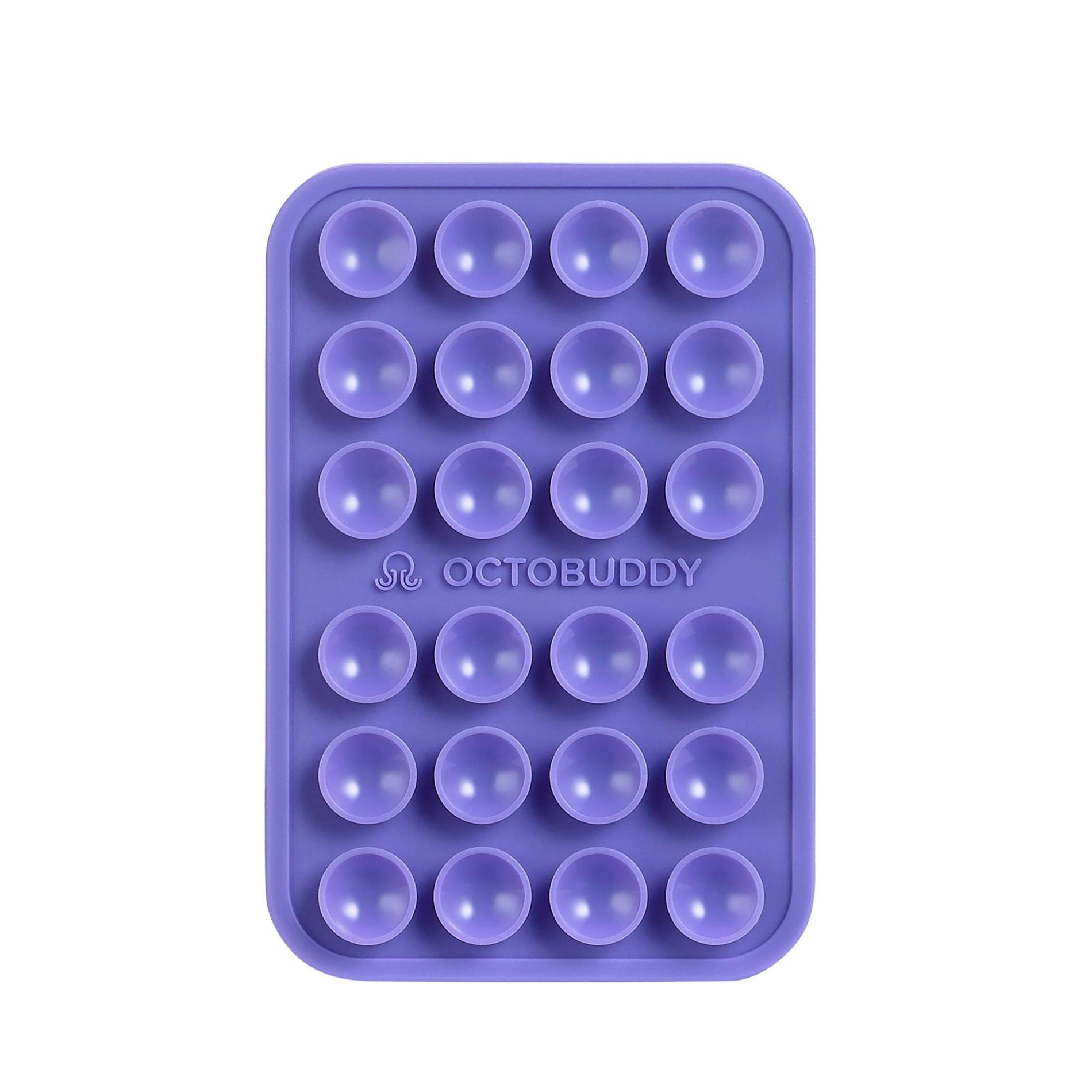 Octobuddy Silicone Suction Cup Phone Case Mount Classic - Purple