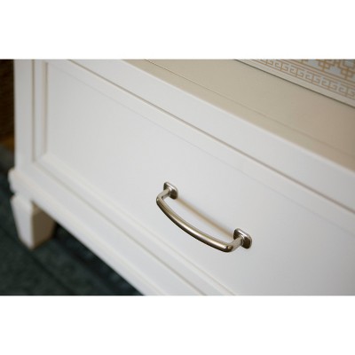 Darlington Classic French Country Inspired Kids Bookcase in Warm White