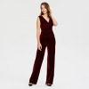 Women's High-Rise Wide Leg Velvet Pull-On Pants - A New Day™ - 4 of 4