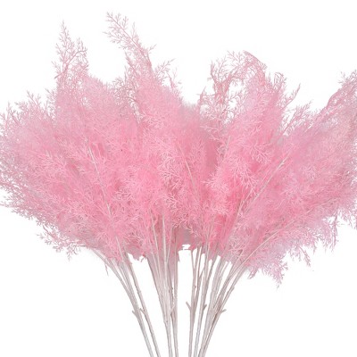 REGALWOVEN Decoration Plastic Artificial Plastic Mist Grass 37" 10 Pcs