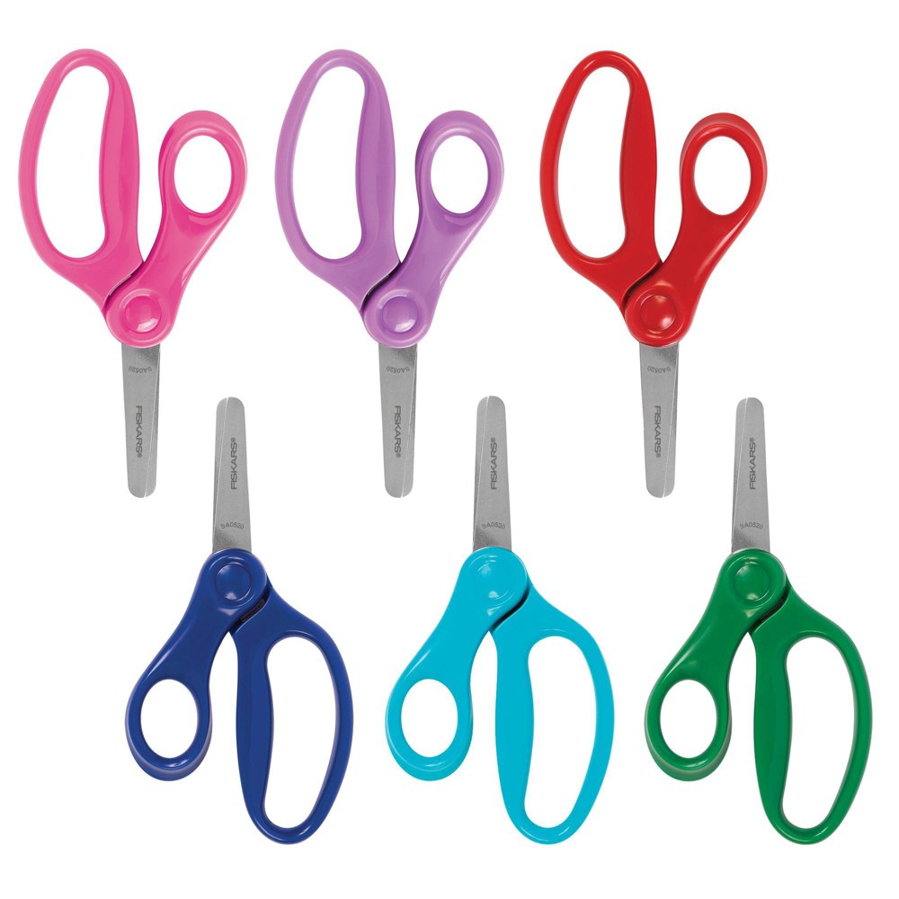 Fiskars 5pk 5" Blunt Tip Scissors