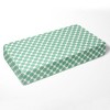 Bacati - Mint Dots Muslin 100 percent Cotton Universal Baby US Standard Crib or Toddler Bed Fitted Sheet - 2 of 4