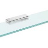 INFURNIC Decorative Wall Shelf Brass Body with Tempered Glass Stylish Space-Saving Design Easy Installation, Grey, 4.5"*15.75"*0.63" - 2 of 4