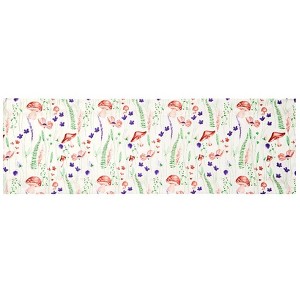 The Lakeside Collection Stella Mushroom Bath Collection - Valance - 1 of 4