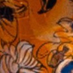 tangerine floral