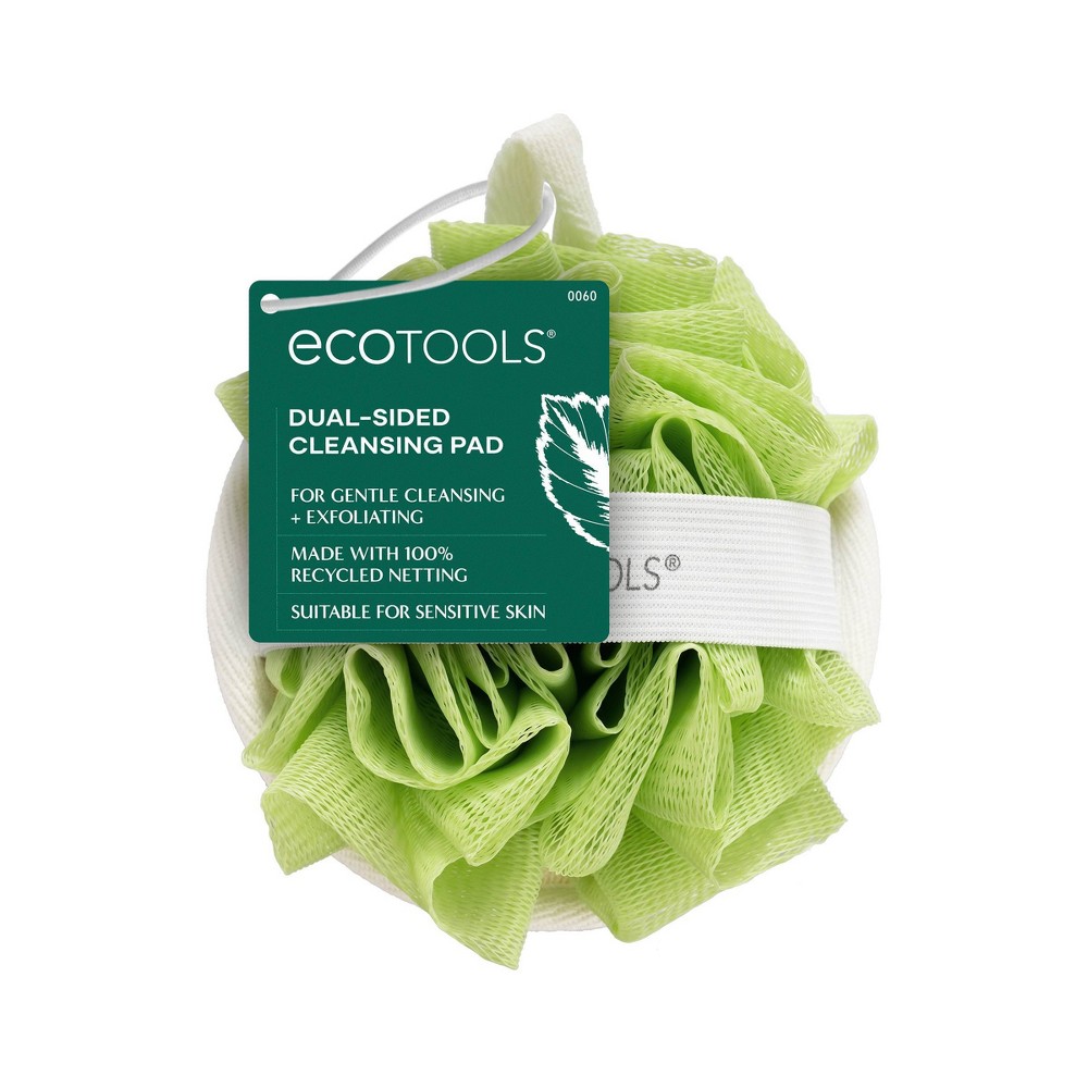 Photos - Shower Gel EcoTools Dual Cleansing Pad - Green 