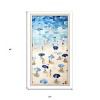 HomeRoots Aerial Beach View White Framed Wall Art - 3 of 4