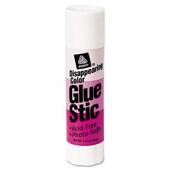 Avery Permanent Glue Stics Purple Application 1.27 oz Stick 00226