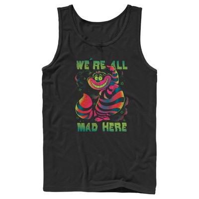 Men's Alice in Wonderland Rainbow Cheshire Tank Top